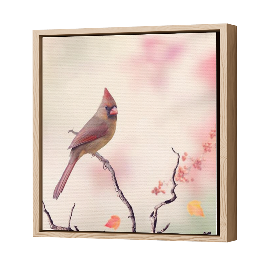 Thumbnail for Canvas - Wood Grain Floating Frame