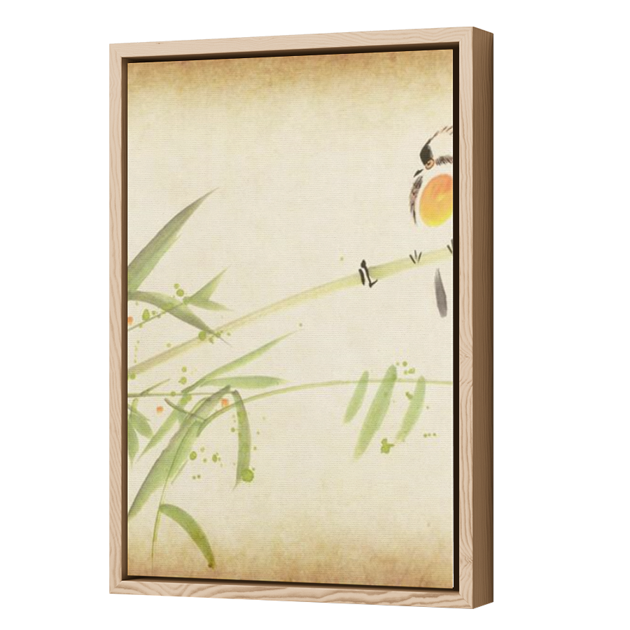 Thumbnail for Canvas - Wood Grain Floating Frame