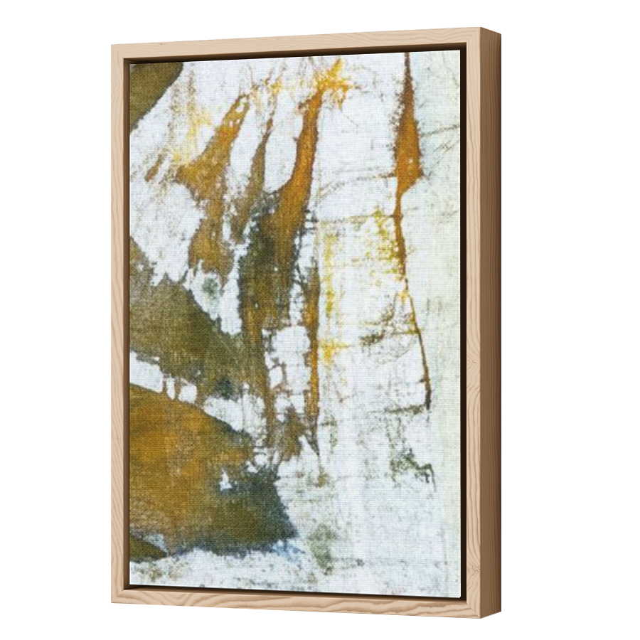 Thumbnail for Canvas - Wood Grain Floating Frame