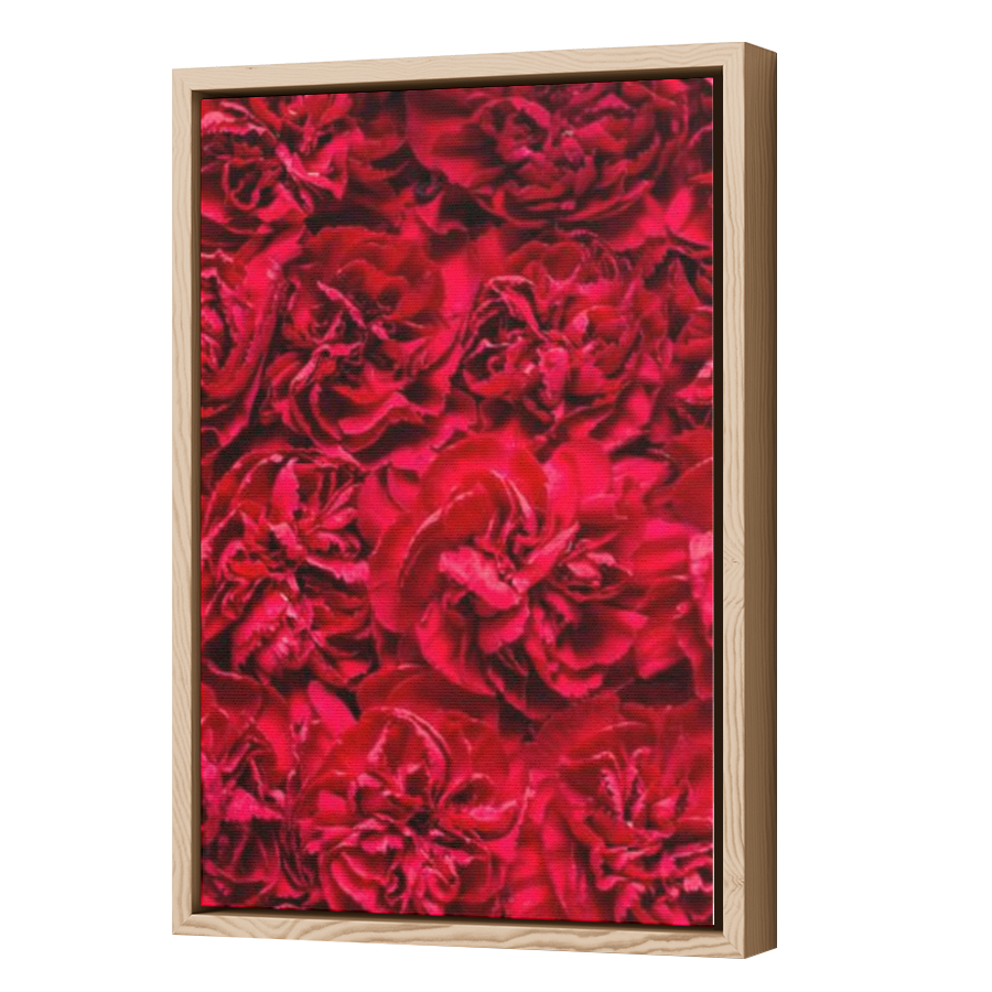 Thumbnail for Canvas - Wood Grain Floating Frame