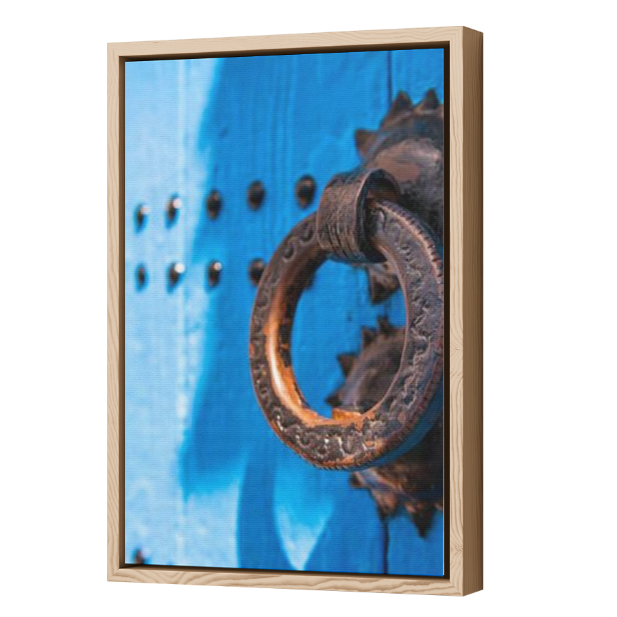 Thumbnail for Canvas - Wood Grain Floating Frame
