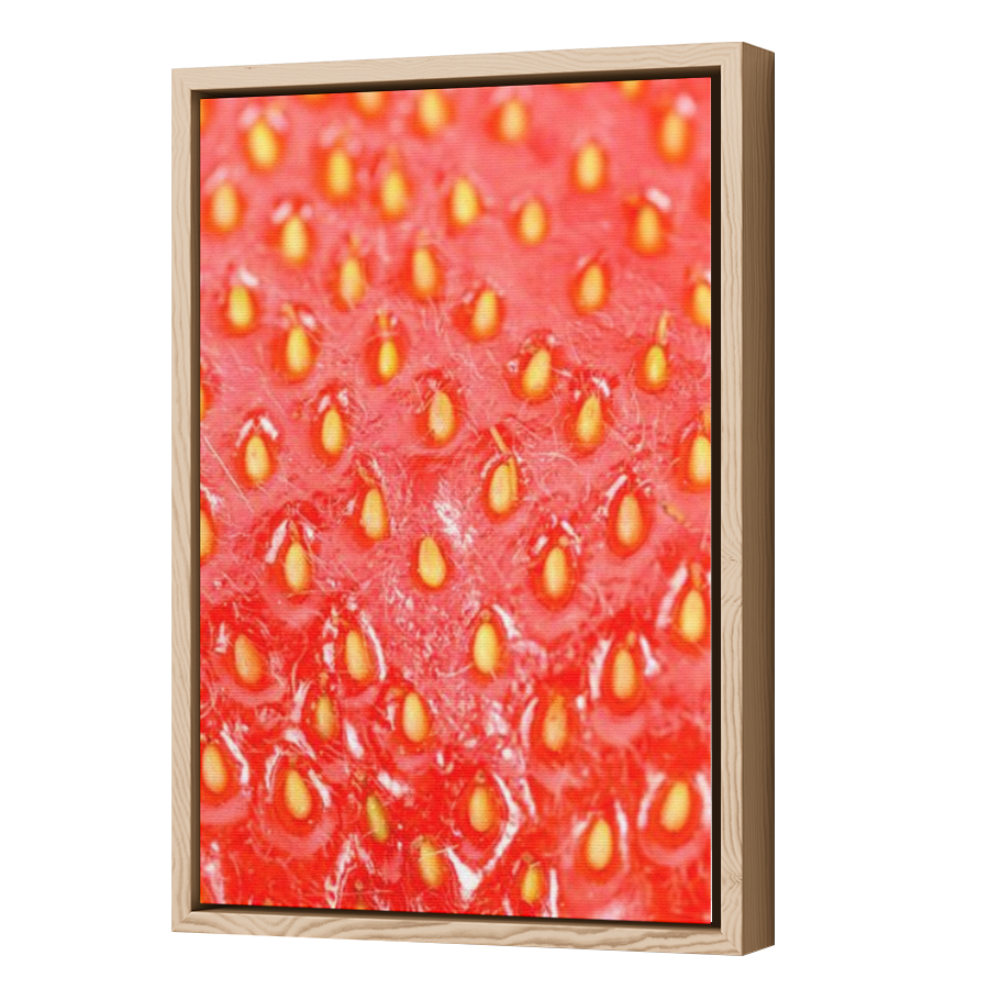 Thumbnail for Canvas - Wood Grain Floating Frame
