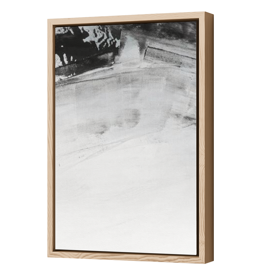 Thumbnail for Canvas - Wood Grain Floating Frame
