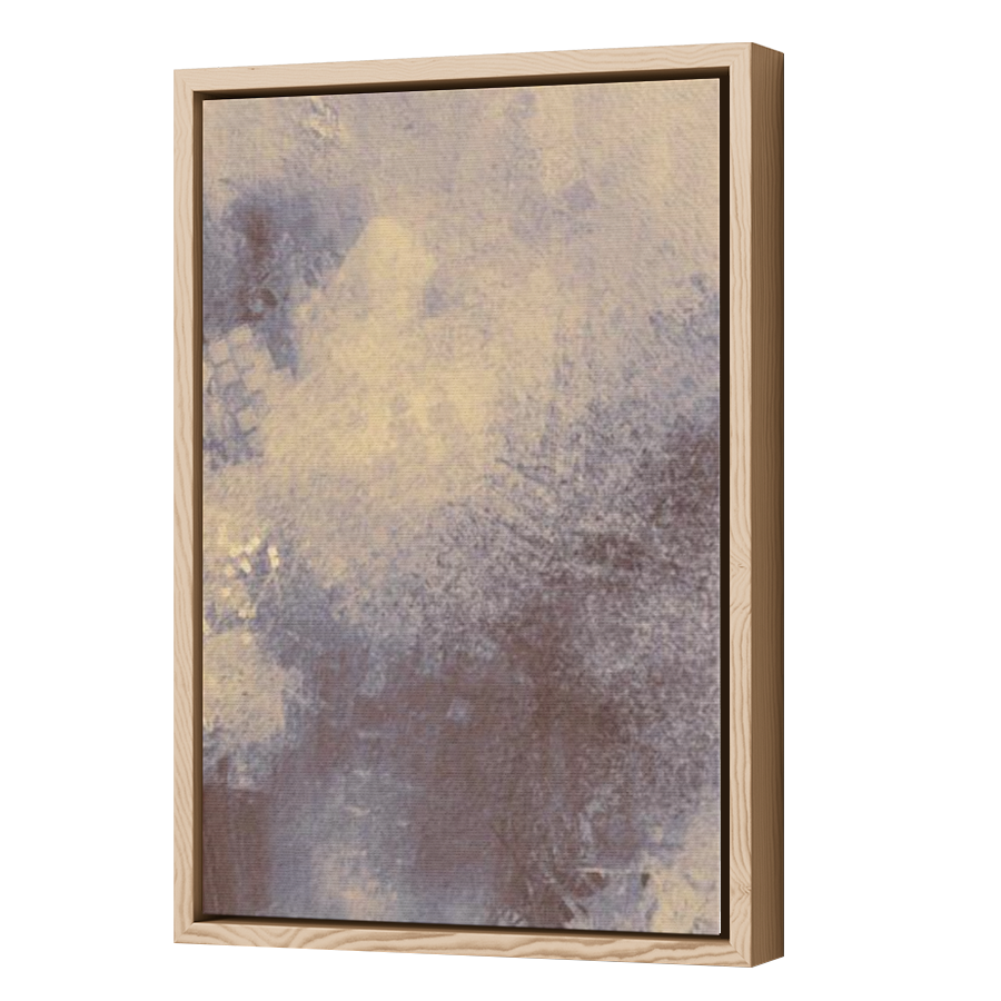 Thumbnail for Canvas - Wood Grain Floating Frame
