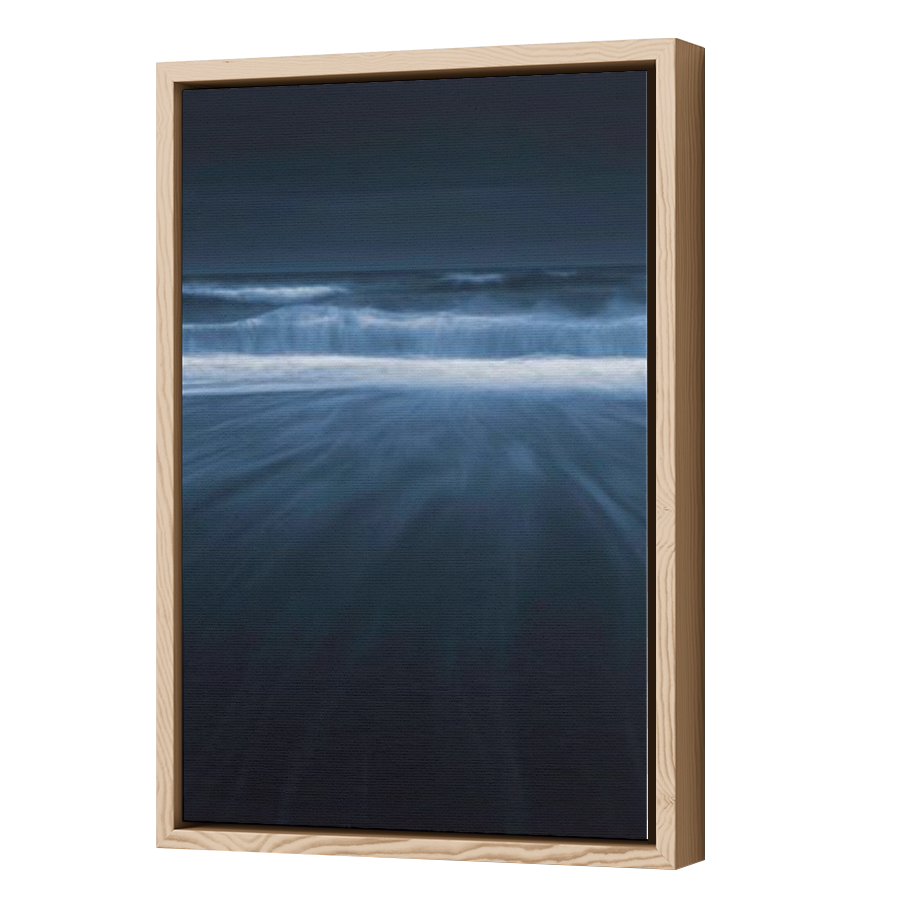 Thumbnail for Canvas - Wood Grain Floating Frame