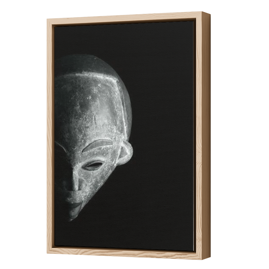 Thumbnail for Canvas - Wood Grain Floating Frame