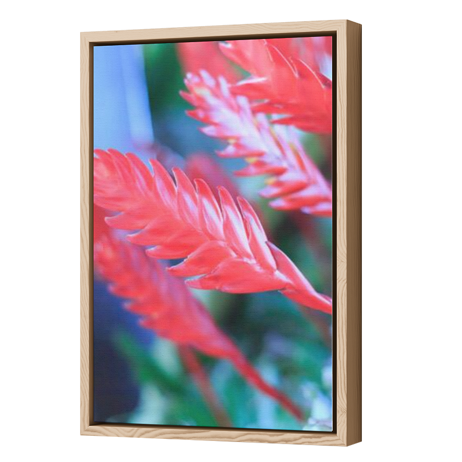 Thumbnail for Canvas - Wood Grain Floating Frame