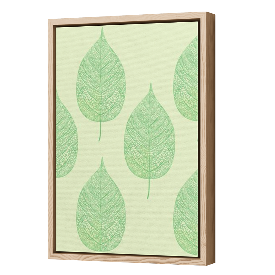 Thumbnail for Canvas - Wood Grain Floating Frame