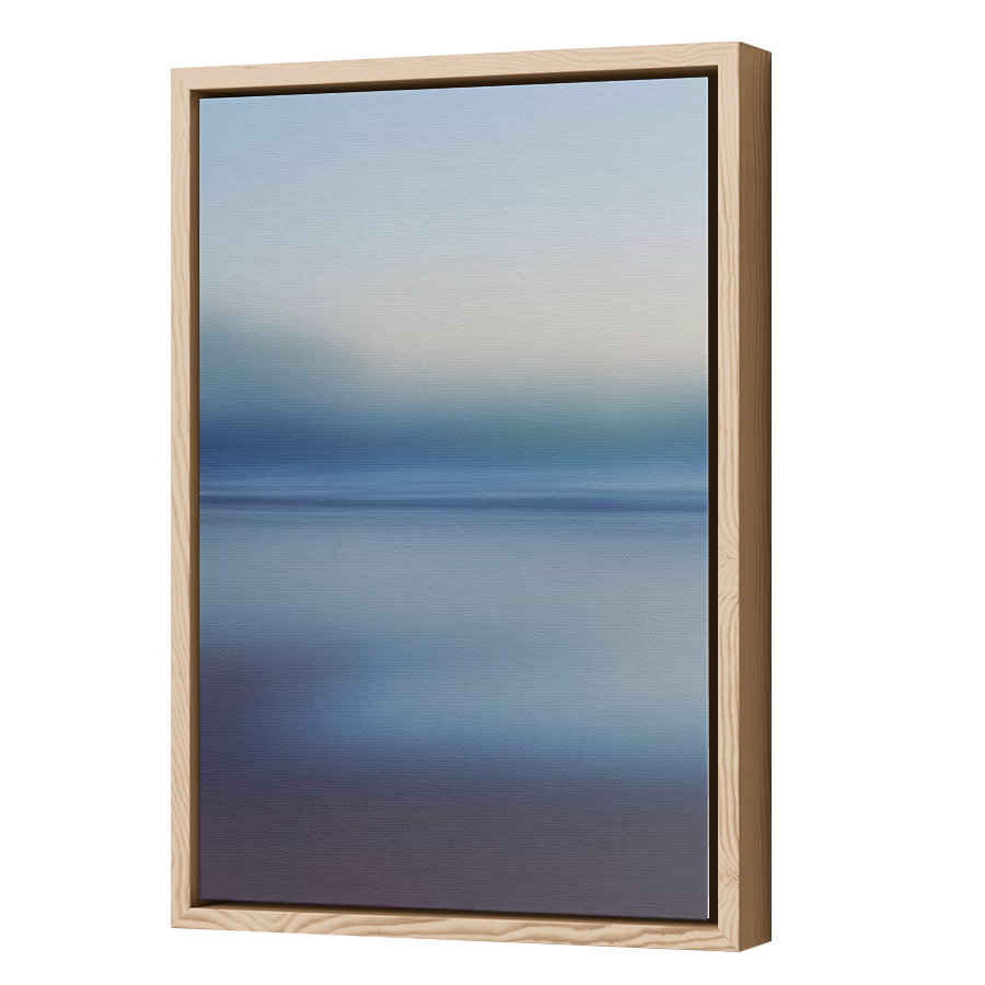 Thumbnail for Canvas - Wood Grain Floating Frame