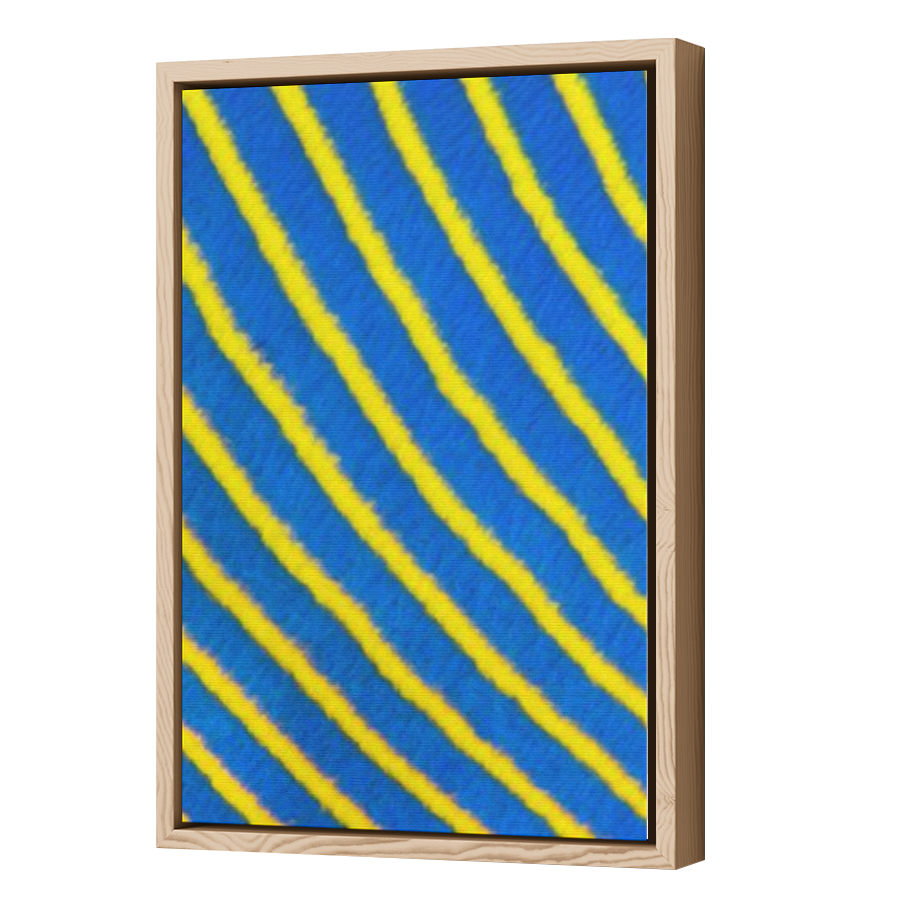 Thumbnail for Canvas - Wood Grain Floating Frame