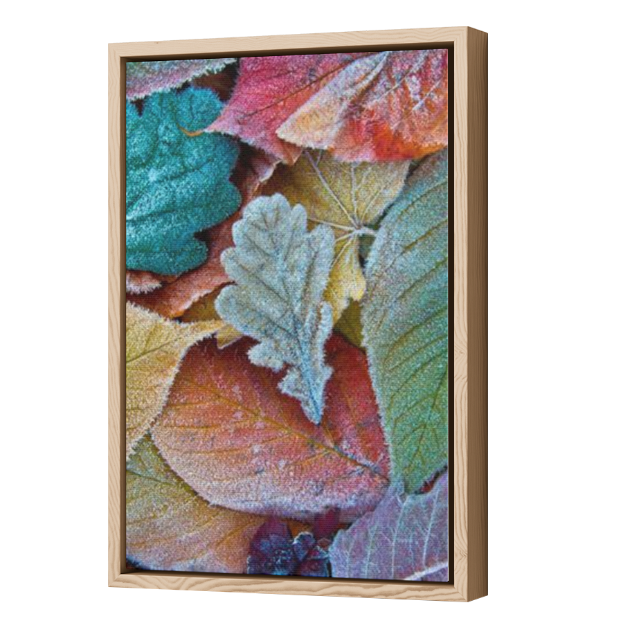 Thumbnail for Canvas - Wood Grain Floating Frame