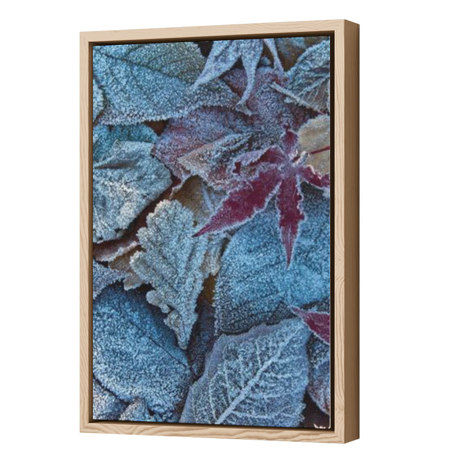 Thumbnail for Canvas - Wood Grain Floating Frame