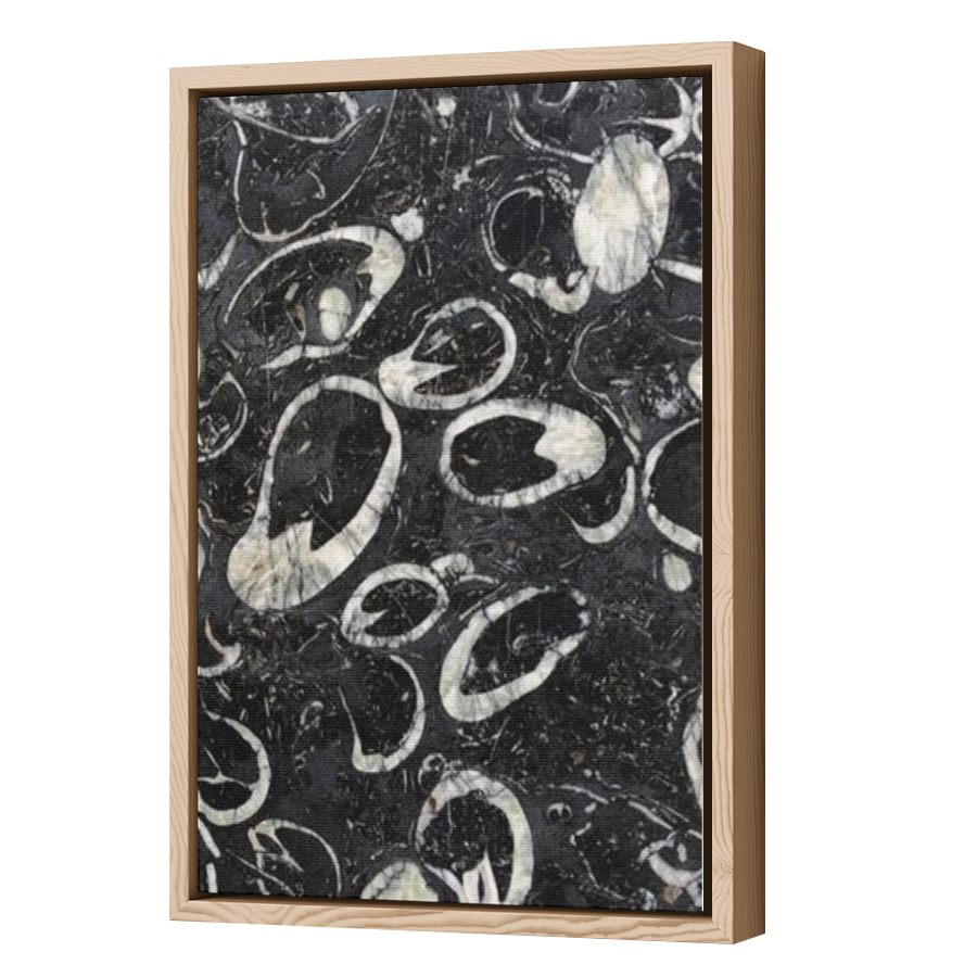 Thumbnail for Canvas - Wood Grain Floating Frame