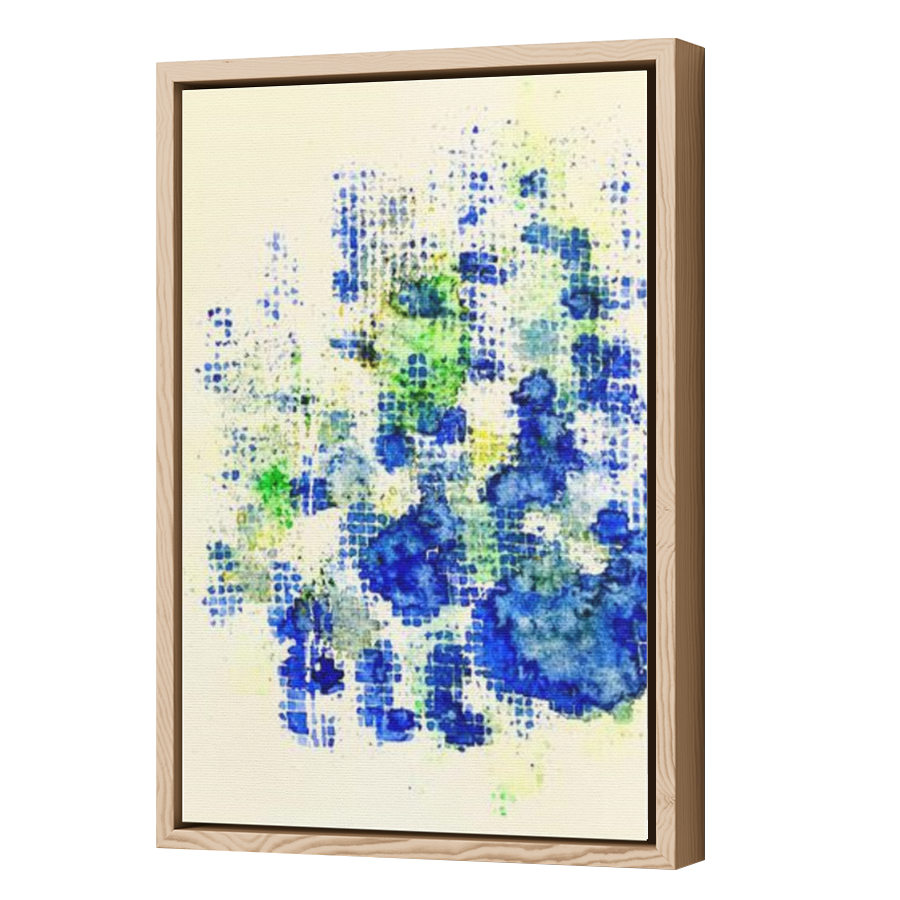 Thumbnail for Canvas - Wood Grain Floating Frame