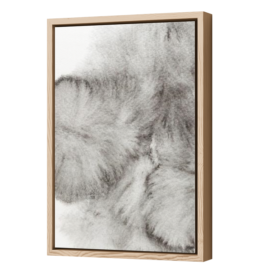 Thumbnail for Canvas - Wood Grain Floating Frame