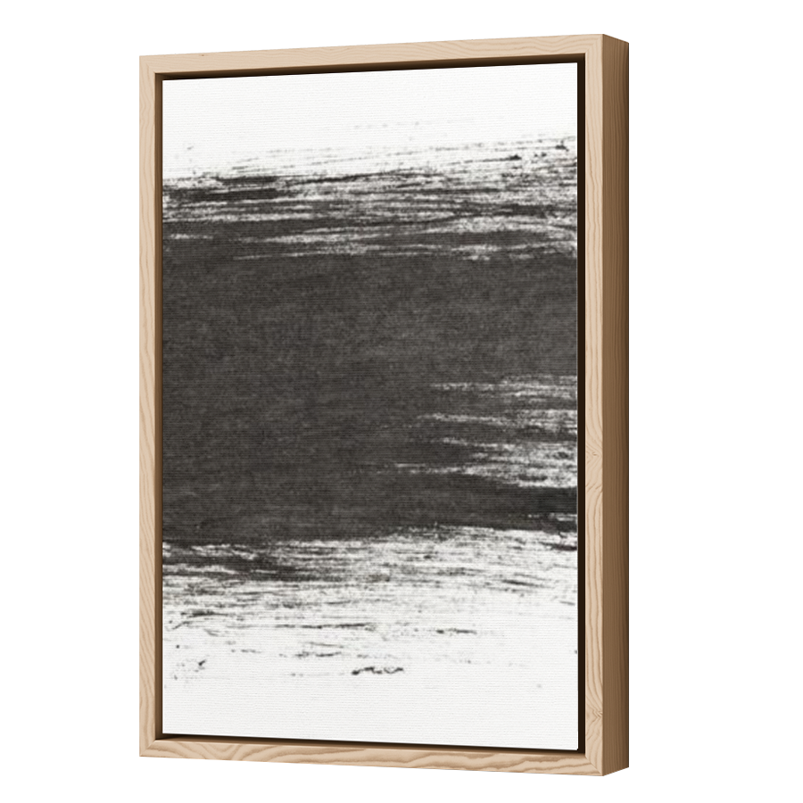 Thumbnail for Canvas - Wood Grain Floating Frame
