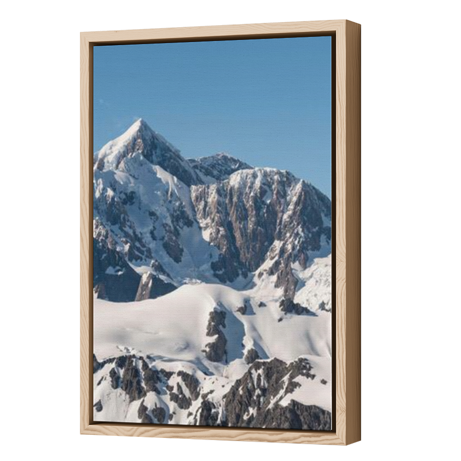 Thumbnail for Canvas - Wood Grain Floating Frame