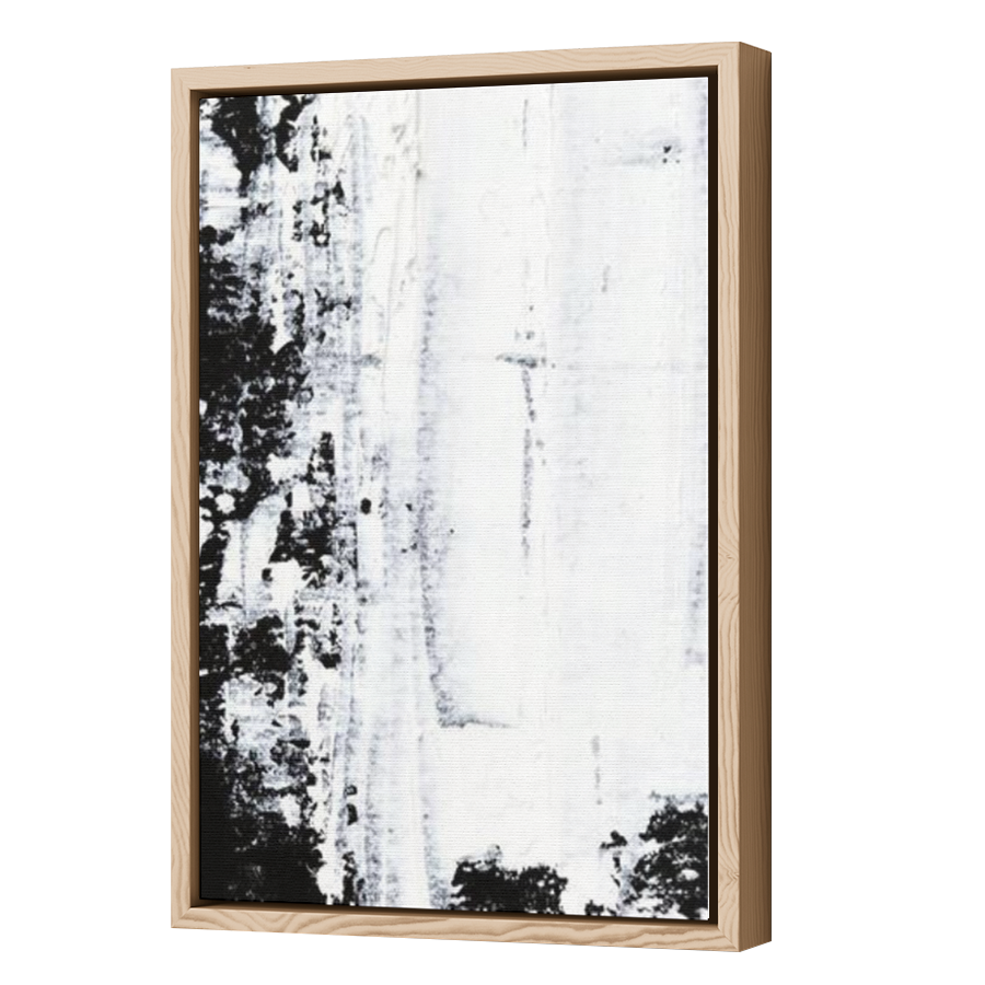Thumbnail for Canvas - Wood Grain Floating Frame