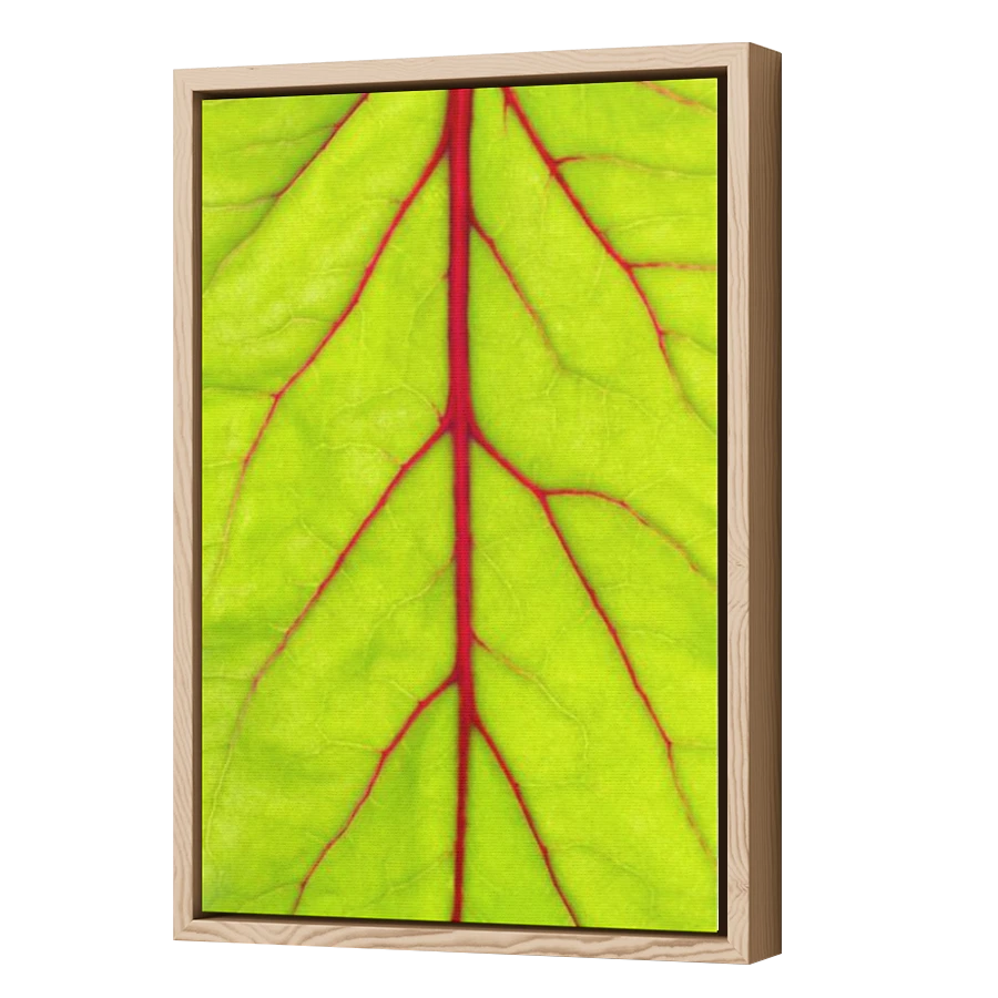 Thumbnail for Canvas - Wood Grain Floating Frame
