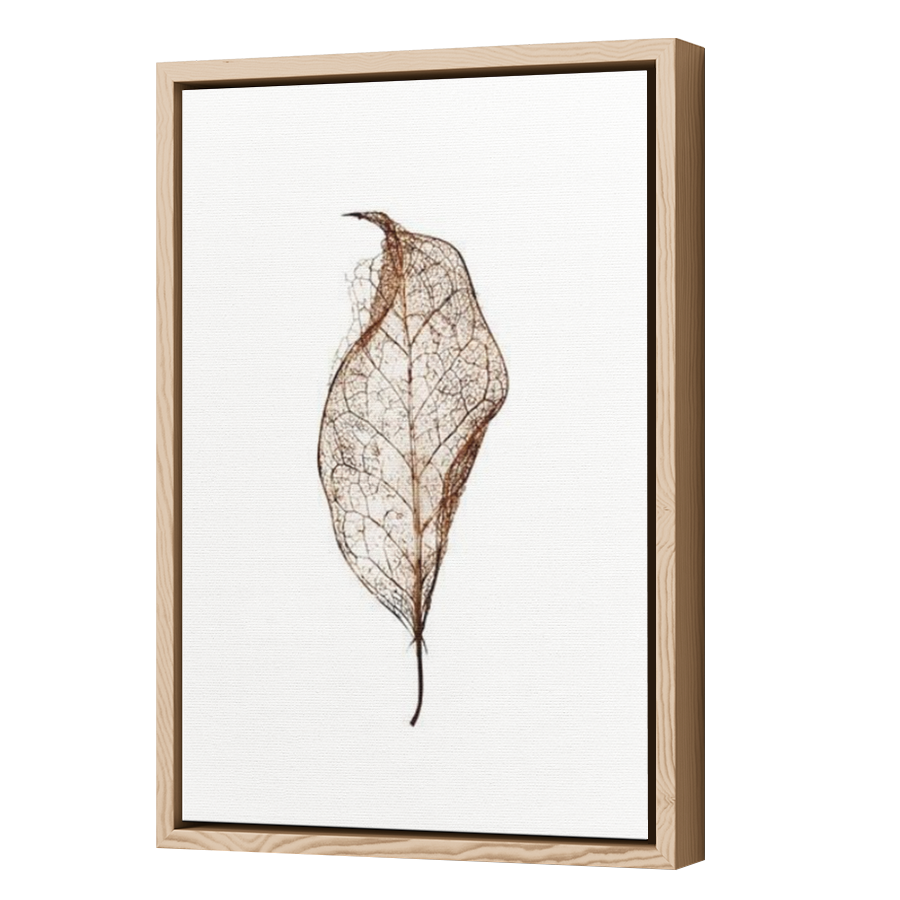 Thumbnail for Canvas - Wood Grain Floating Frame