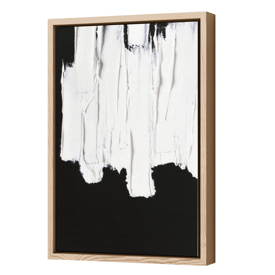 Thumbnail for Canvas - Wood Grain Floating Frame