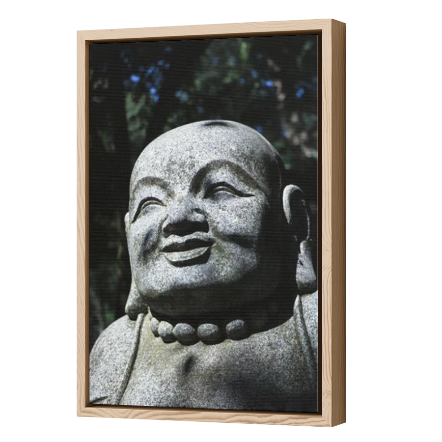 Thumbnail for Canvas - Wood Grain Floating Frame