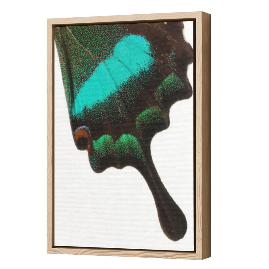 Thumbnail for Canvas - Wood Grain Floating Frame
