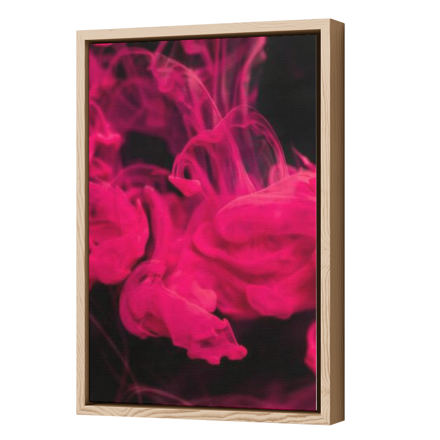Thumbnail for Canvas - Wood Grain Floating Frame