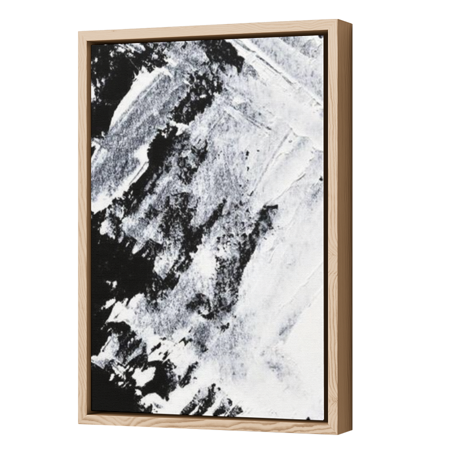 Thumbnail for Canvas - Wood Grain Floating Frame