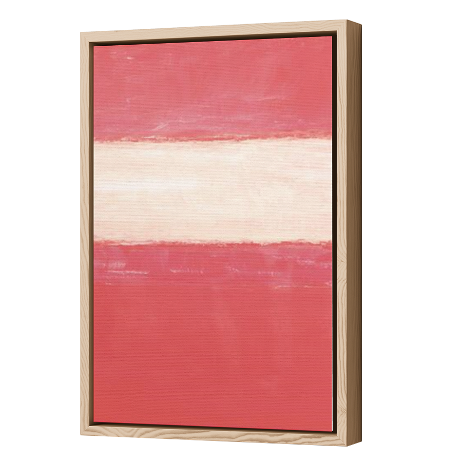 Thumbnail for Canvas - Wood Grain Floating Frame