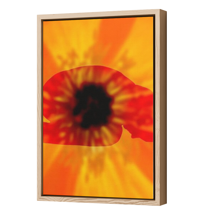 Thumbnail for Canvas - Wood Grain Floating Frame