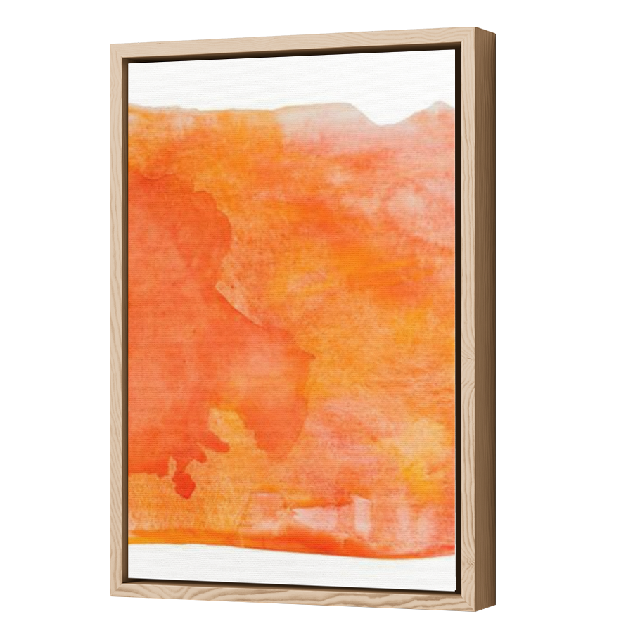 Thumbnail for Canvas - Wood Grain Floating Frame