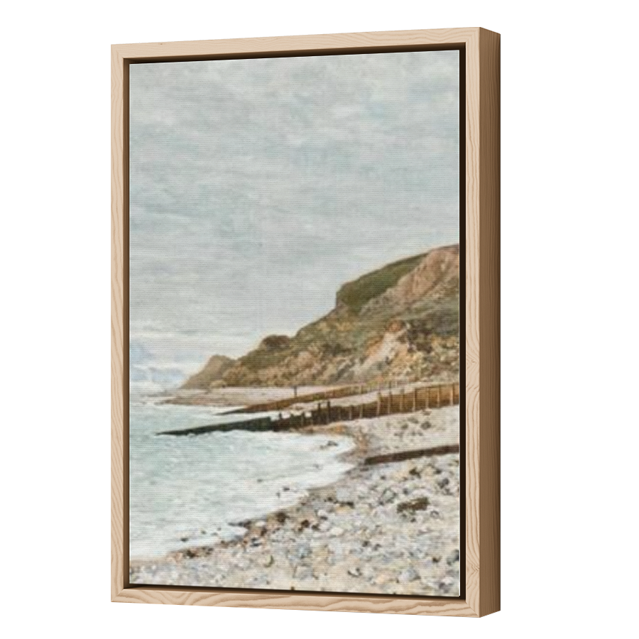 Thumbnail for Canvas - Wood Grain Floating Frame