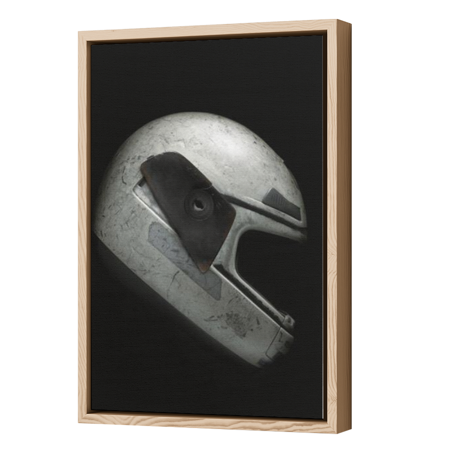 Thumbnail for Canvas - Wood Grain Floating Frame