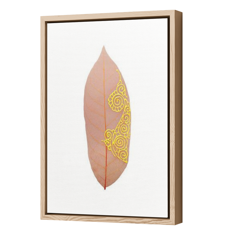 Thumbnail for Canvas - Wood Grain Floating Frame