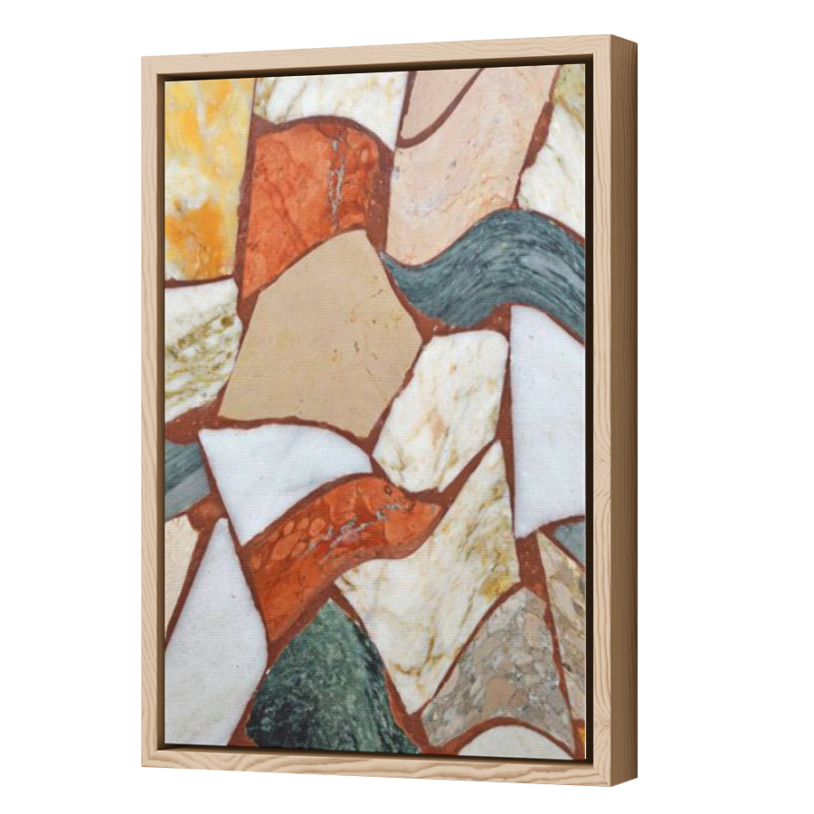 Thumbnail for Canvas - Wood Grain Floating Frame