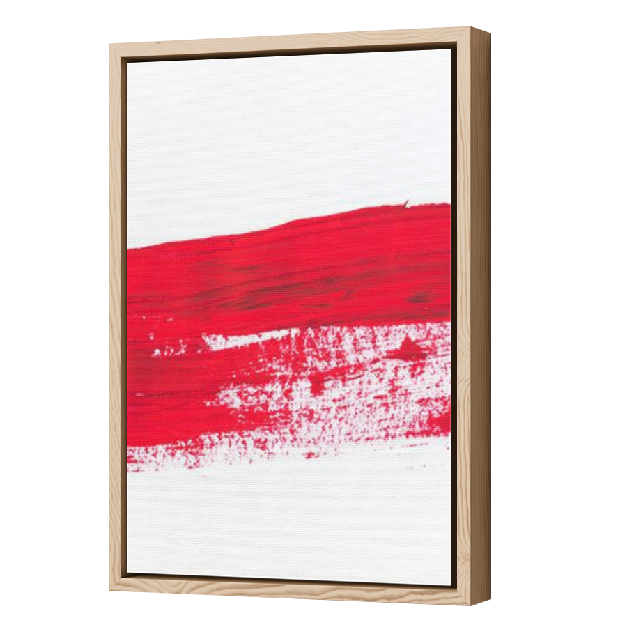 Thumbnail for Canvas - Wood Grain Floating Frame