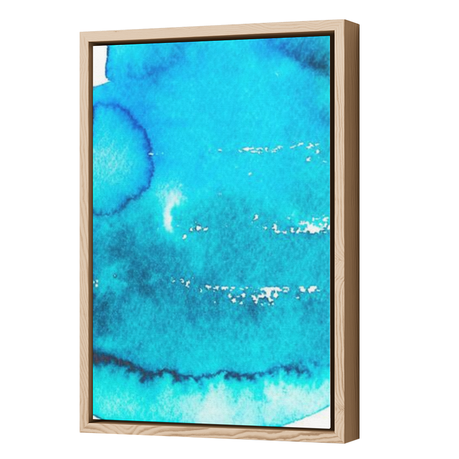 Thumbnail for Canvas - Wood Grain Floating Frame