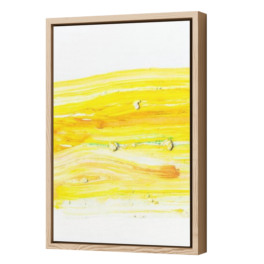 Thumbnail for Canvas - Wood Grain Floating Frame