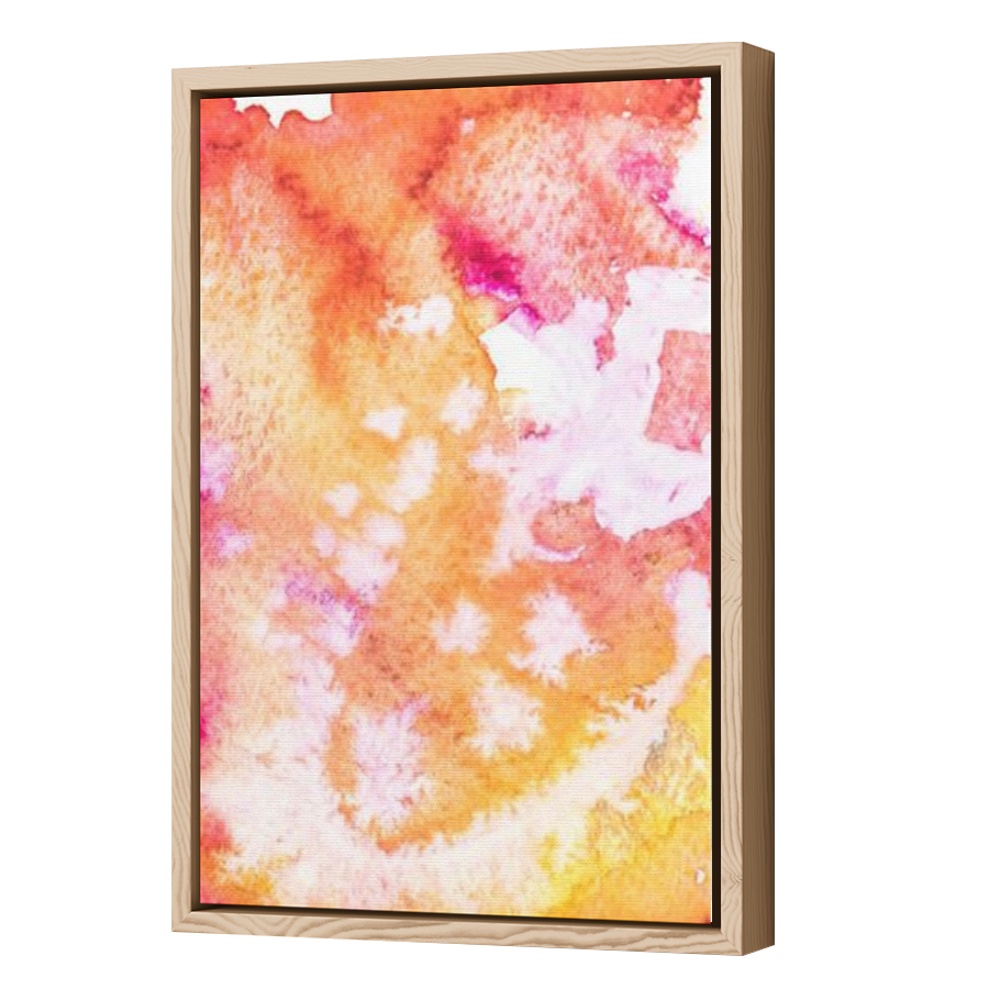 Thumbnail for Canvas - Wood Grain Floating Frame
