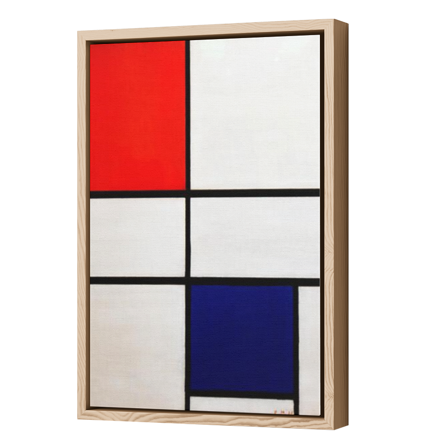 Thumbnail for Canvas - Wood Grain Floating Frame