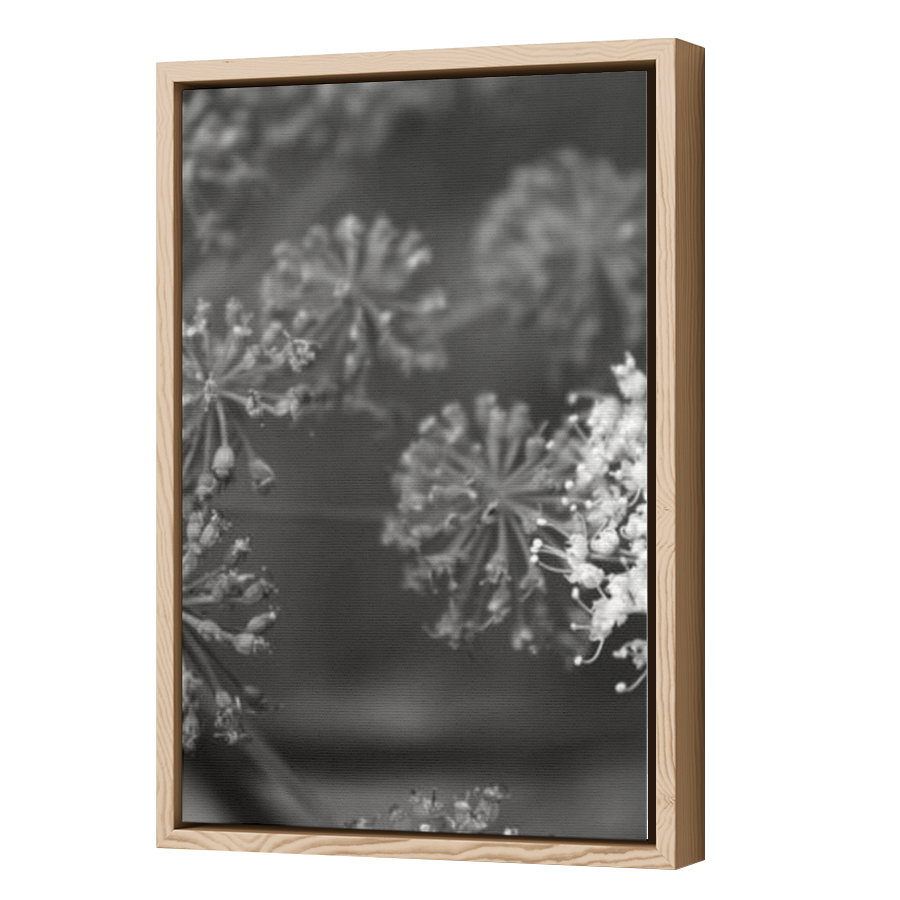 Thumbnail for Canvas - Wood Grain Floating Frame
