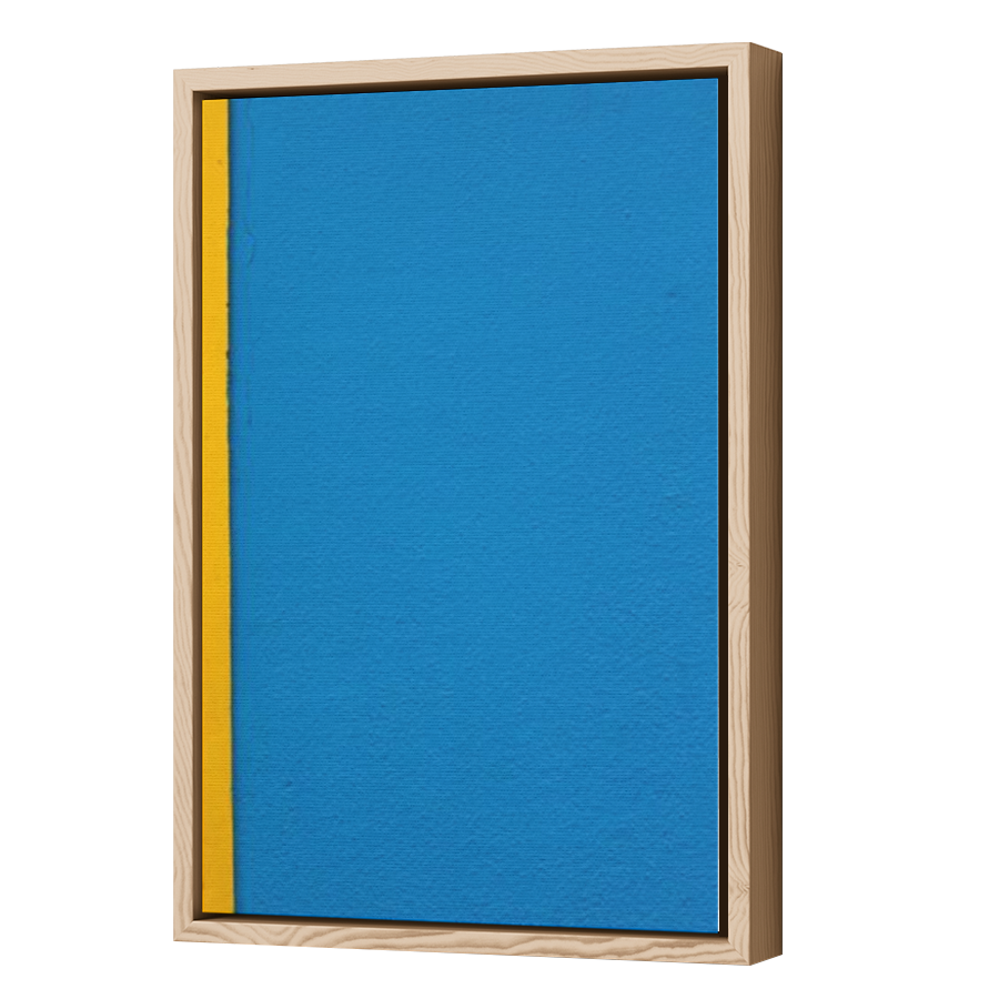 Thumbnail for Canvas - Wood Grain Floating Frame