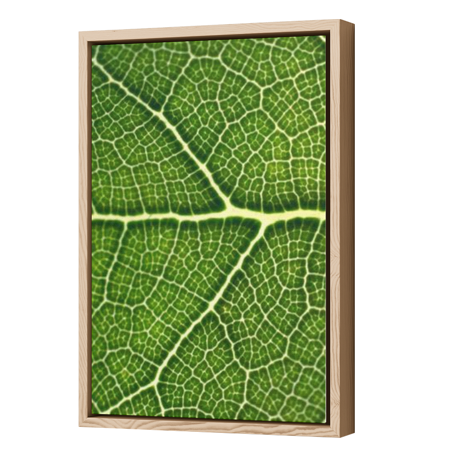 Thumbnail for Canvas - Wood Grain Floating Frame