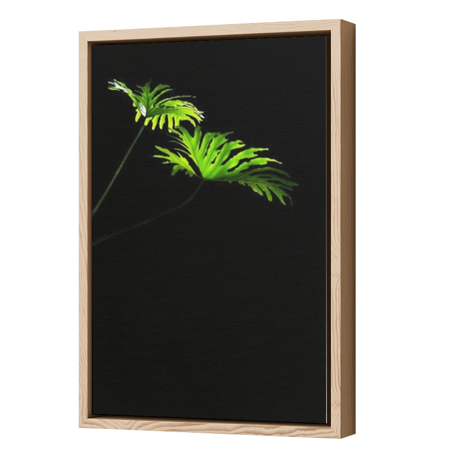 Thumbnail for Canvas - Wood Grain Floating Frame