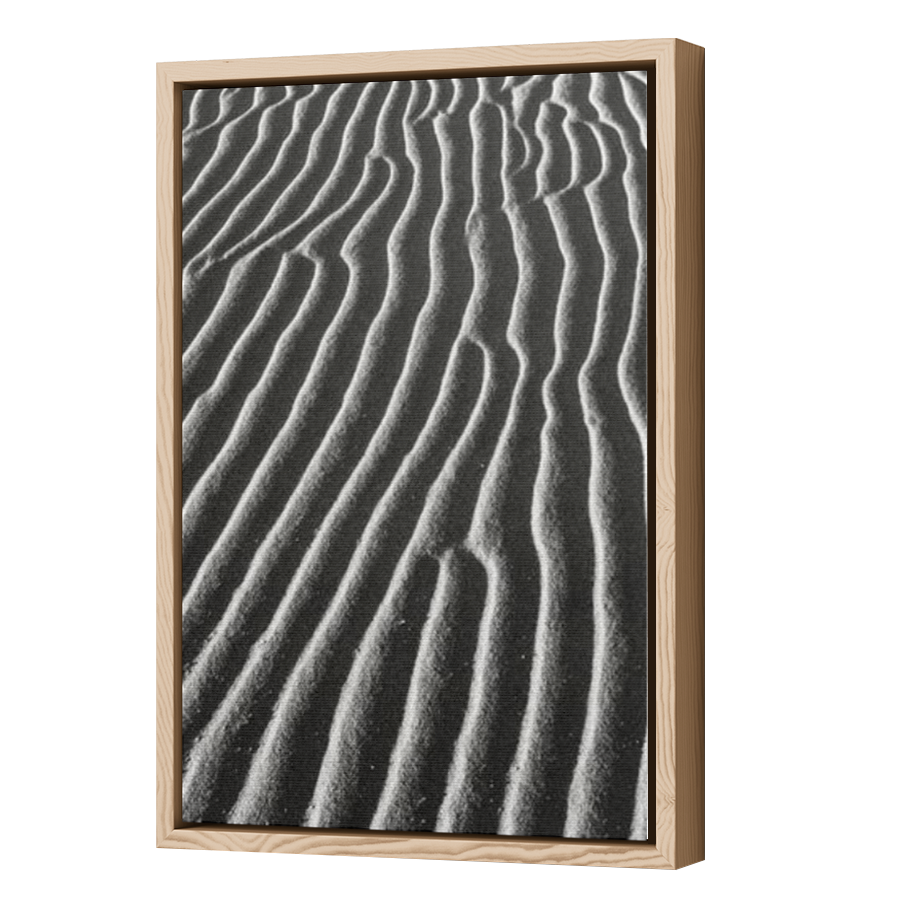 Thumbnail for Canvas - Wood Grain Floating Frame