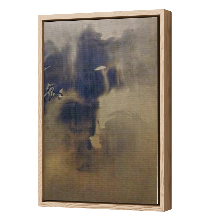 Thumbnail for Canvas - Wood Grain Floating Frame