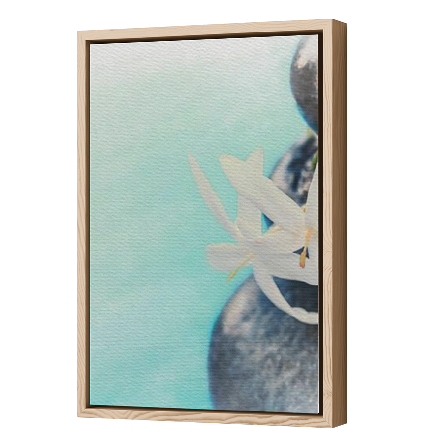 Thumbnail for Canvas - Wood Grain Floating Frame
