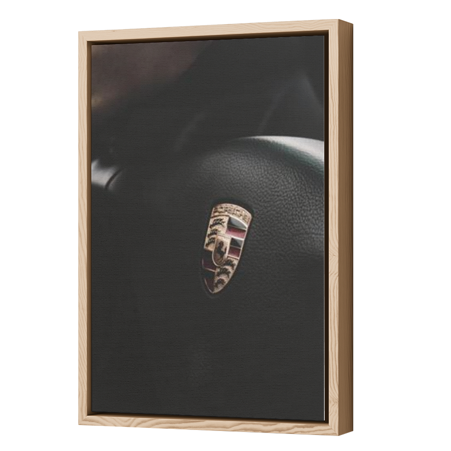 Thumbnail for Canvas - Wood Grain Floating Frame