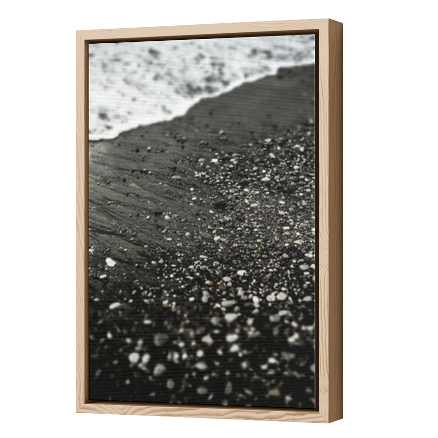 Thumbnail for Canvas - Wood Grain Floating Frame
